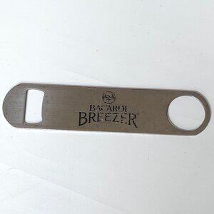 BACARDI BREEZER Bottle Opener Long Oval Style Bottle Opener BACARDI BAT RUM